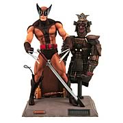 Marvel Select Brown Wolverine Action Figure, Not Mint